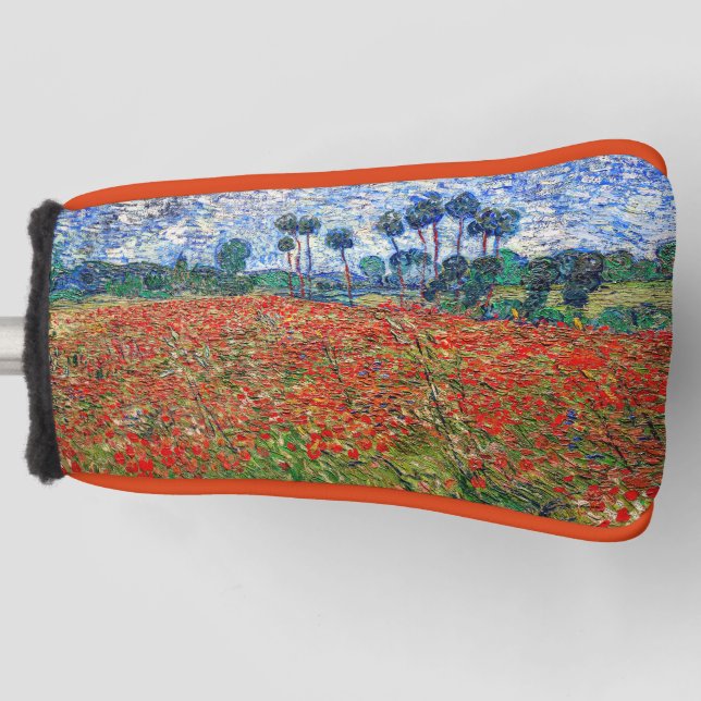 Funda Para Palo De Golf Vincent van Gogh - Campo de amapola (Anverso)