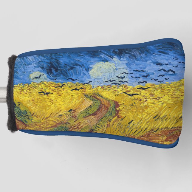 Funda Para Palo De Golf Vincent van Gogh - Wheatfield con cuervos (Anverso)