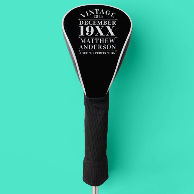 Funda Para Palo De Golf Viñeta personalizada de edad avanzada a perfección (Subido por el creador)