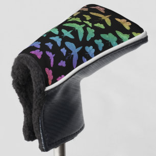 Funda Para Palo De Golf Vintage colorido mariposas polilla insectos
