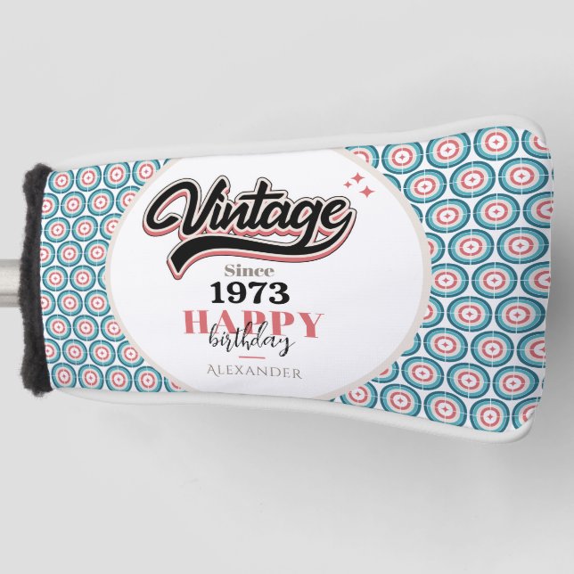 Funda Para Palo De Golf Vintage desde 1973 (Anverso)