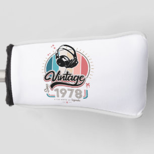 Funda Para Palo De Golf Vintage desde audífonos de 1978