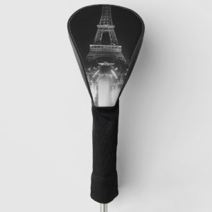 Funda Para Palo De Golf Vintage Paris Fontains Tower Eiffel noche Dart Boa