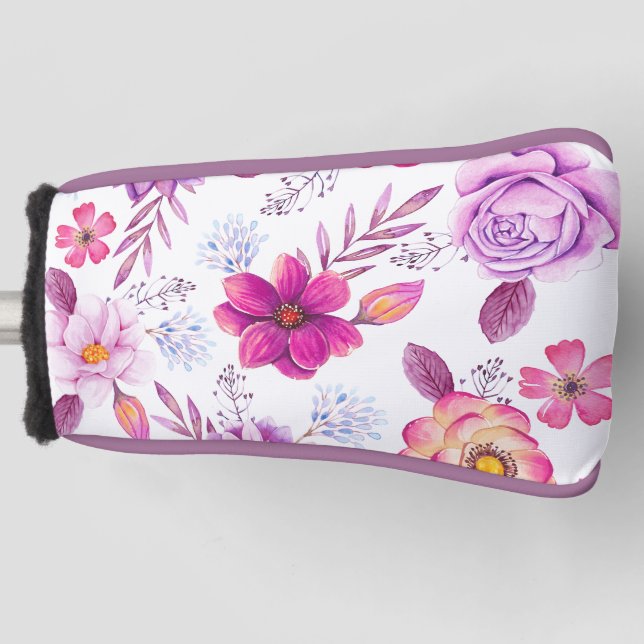 Funda Para Palo De Golf Violet rosa (Anverso)