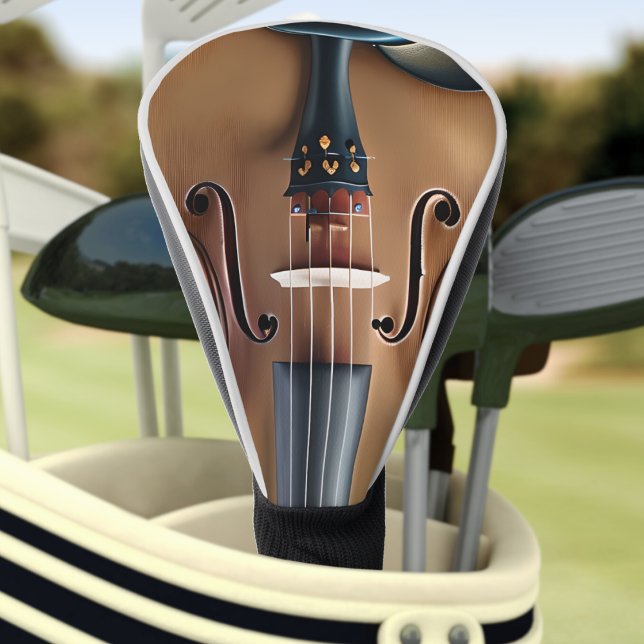 Funda Para Palo De Golf Violin (violin golf head cover)