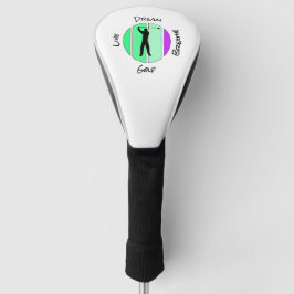 Funda Para Palo De Golf Vive, sueña, respira golf