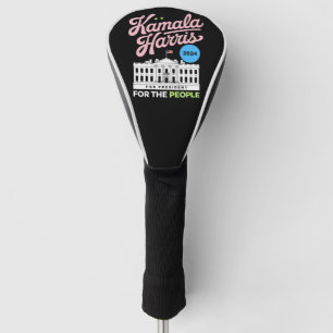 Funda Para Palo De Golf Voto azul demócrata social Kamala Harris 2024