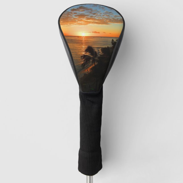Funda Para Palo De Golf Waikiki Beach, Hawaii (Anverso)