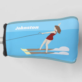 Funda Para Palo De Golf Waterski de estilo vintage