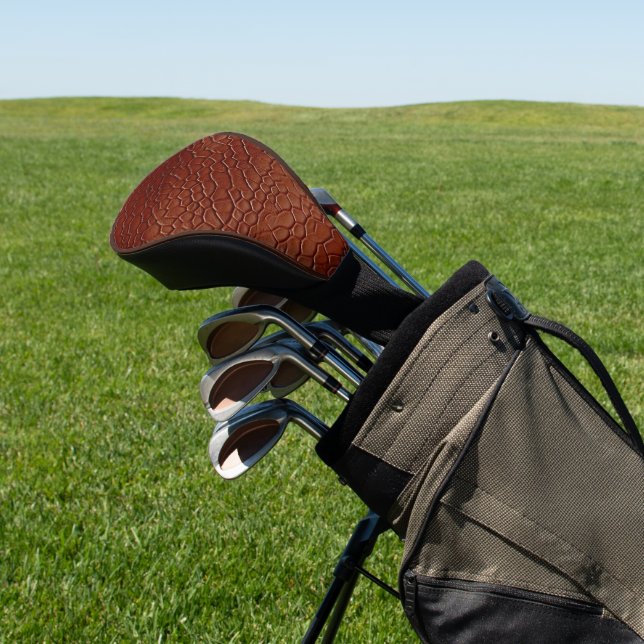 Funda Para Palo De Golf Western Brown Leather Look Animal (In Situ)