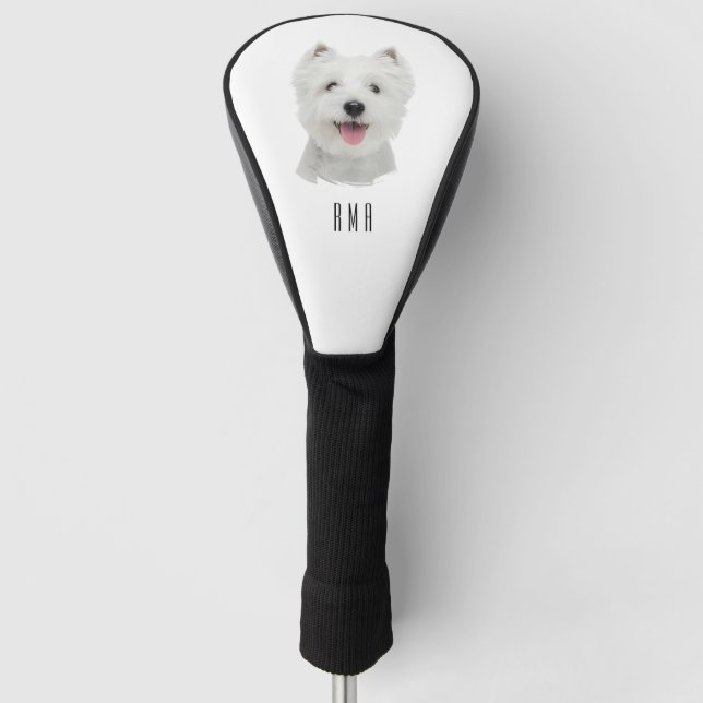 Funda Para Palo De Golf Westie (Anverso)
