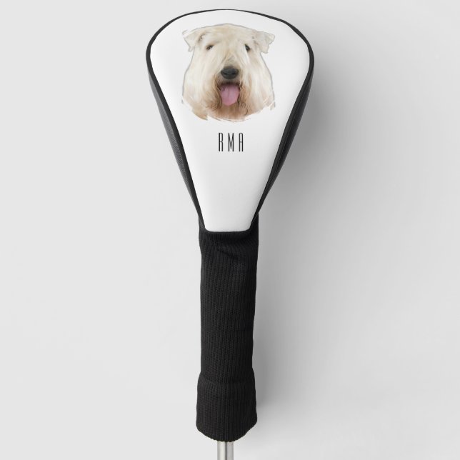 Funda Para Palo De Golf Wheaten Terrier (Anverso)