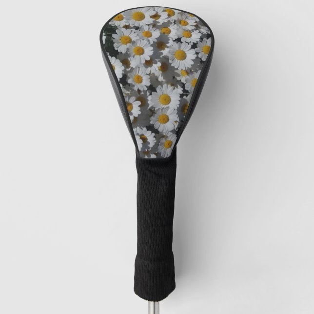 Funda Para Palo De Golf White Daisies (Anverso)