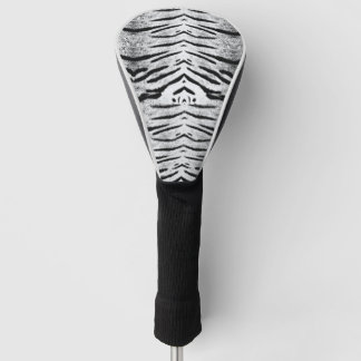 Funda Para Palo De Golf White tiger pattern