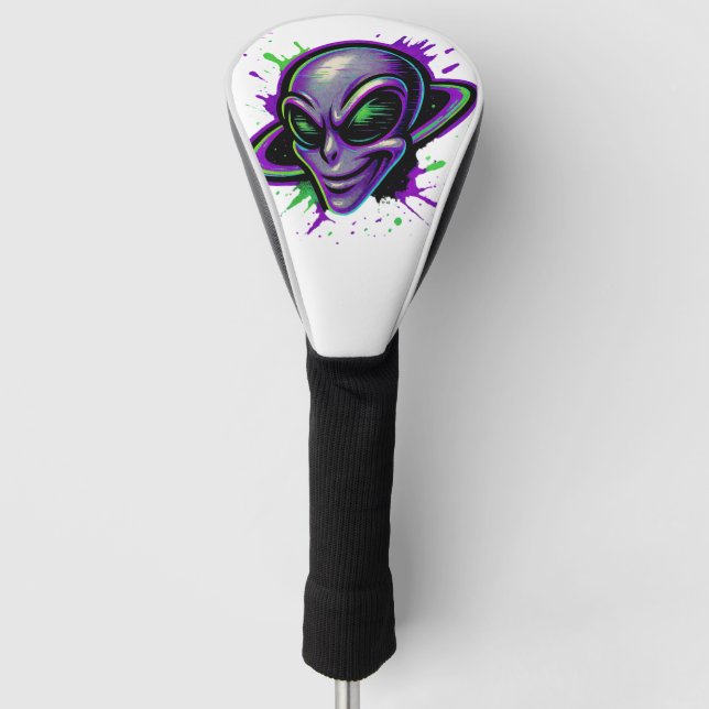 Funda Para Palo De Golf Wicked Shot Alien (Anverso)