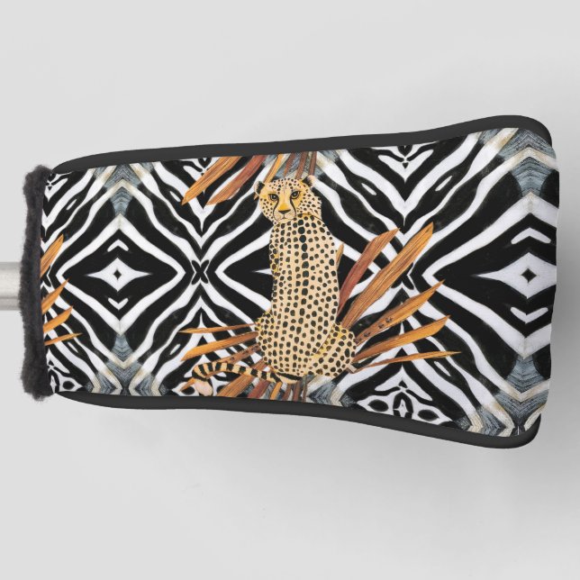 Funda Para Palo De Golf Wild Cheetah (Anverso)