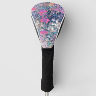Funda Para Palo De Golf Wildflower Field Impressionism -Pink