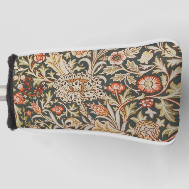 Funda Para Palo De Golf William Morris Trent Garden Flower Classic Botanic (Anverso)
