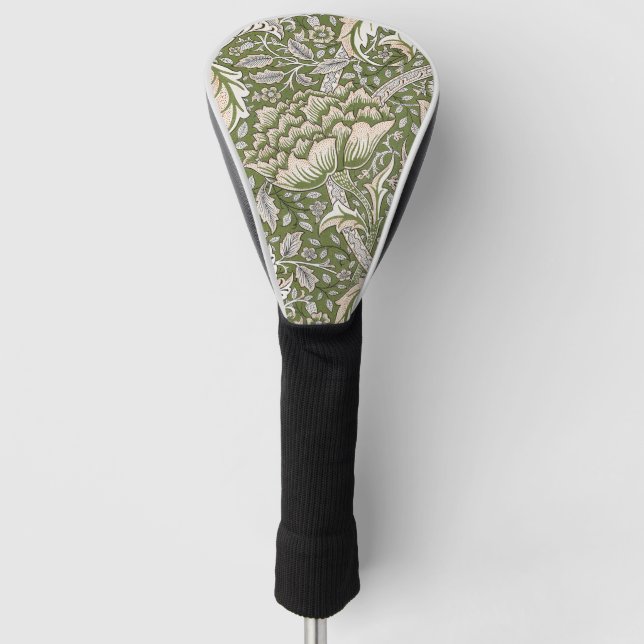 Funda Para Palo De Golf William Morris Windrush floral clásico (Anverso)