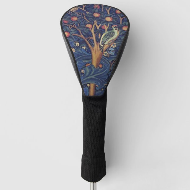 Funda Para Palo De Golf William Morris Woodpecker Tapestry Arts & Crafts (Anverso)