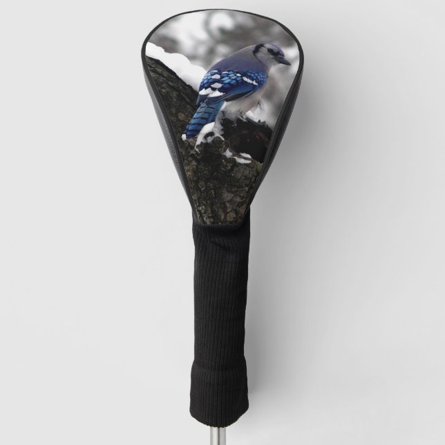 Funda Para Palo De Golf Winter Blue Jay (Anverso)