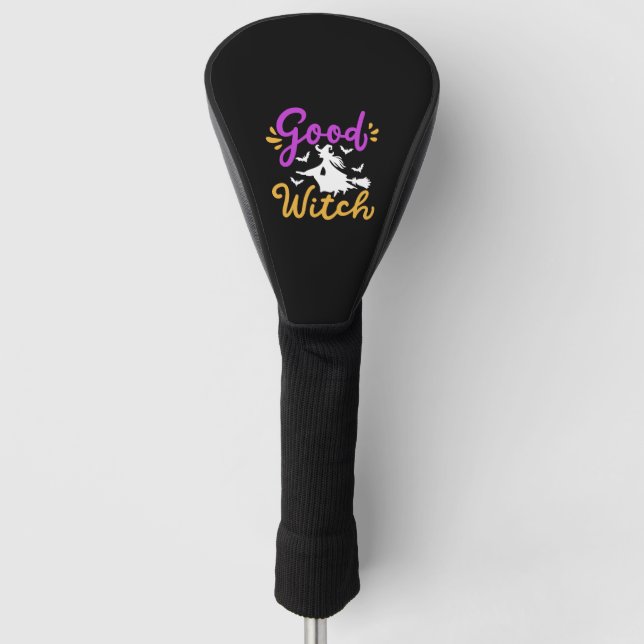 Funda Para Palo De Golf Witch Halloween (Anverso)