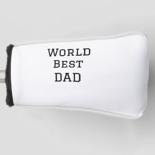 Funda Para Palo De Golf World best DAD PADRE añadir nombre de texto deport