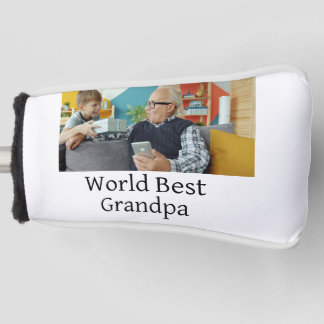 Funda Para Palo De Golf World best Grandpa add name text sports text simpl