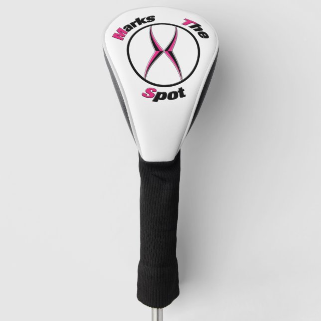 Funda Para Palo De Golf X marca el lugar  (Anverso)