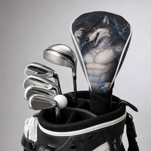 Funda Para Palo De Golf Ya No Más Señor Buen Tipo Divertido Alpha Wolf Mem