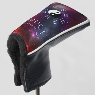 Funda Para Palo De Golf Yin Yang con Bagua Trigram Símbolos I-Ching