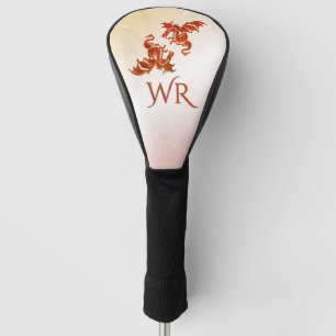 Funda Para Palo De Golf Yin Yang Dragons Monogramado