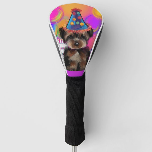 FUNDA PARA PALO DE GOLF YORKIE POO (Anverso)