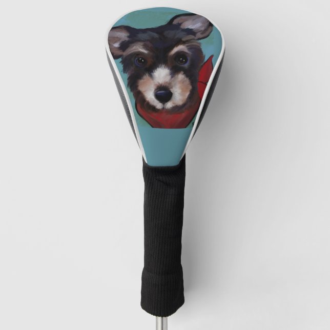 Funda Para Palo De Golf Yorkie Poo (Anverso)