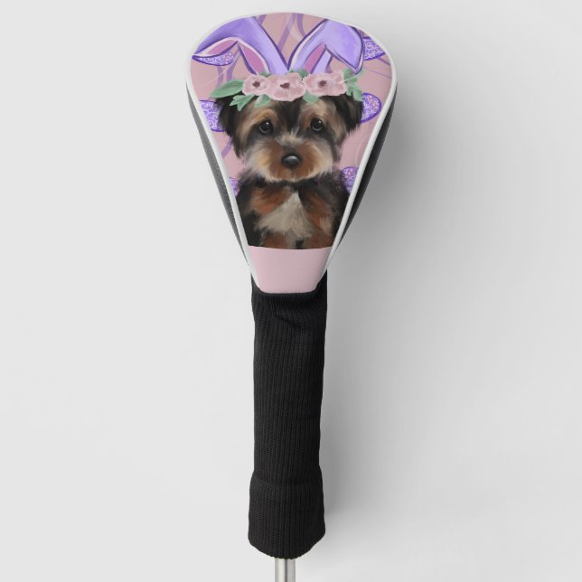 Funda Para Palo De Golf Yorkie Poo (Anverso)