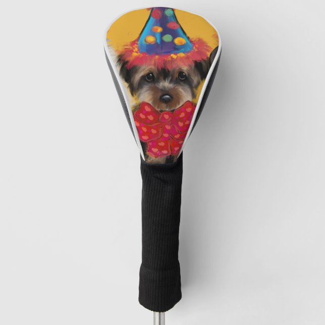Funda Para Palo De Golf Yorkie Poo (Anverso)