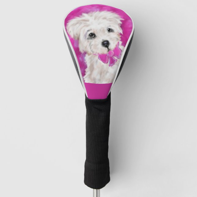 FUNDA PARA PALO DE GOLF YORKIE POO (Anverso)
