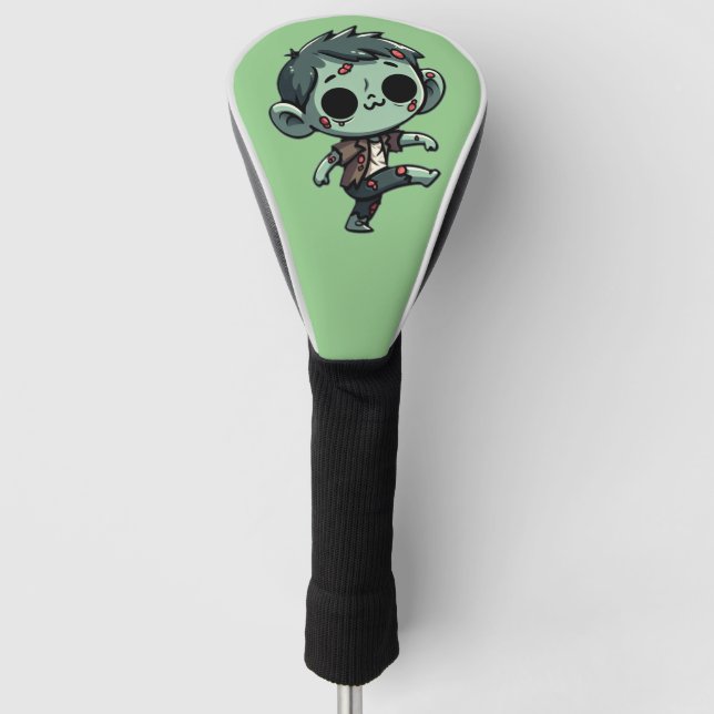 Funda Para Palo De Golf Zombie con danza caprichosa - Halloween sin muerto (Anverso)