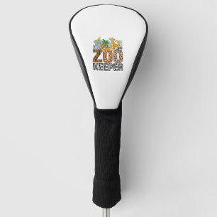 Funda Para Palo De Golf Zookeeper vestume Zebra Wild Print Animal Africano