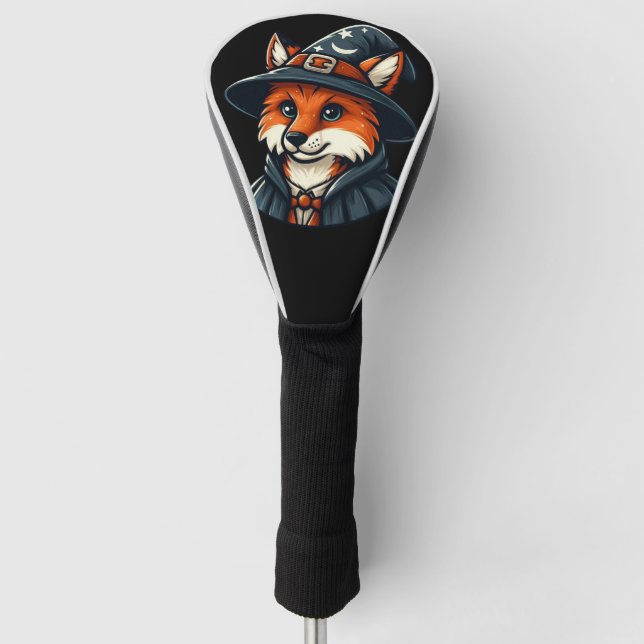 Funda Para Palo De Golf Zorro mágico - Fantasía asistente (Anverso)