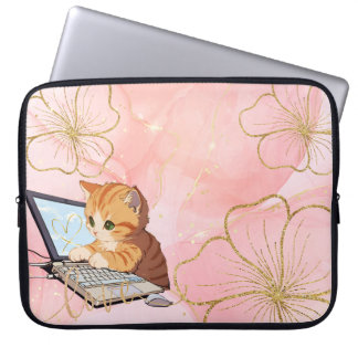 FUNDA PARA PORTÁTIL 猫のラップトップケース