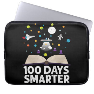 Funda Para Portátil 100 días de clases Espacio para libros más intelig