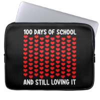 100 Días de Escuela y Aún Amándolo Corazones Amor