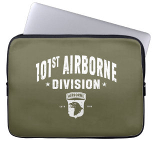 Funda Para Portátil 101ª División Aérea Fatigue Green Trastornado