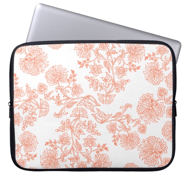 Funda Para Portátil 15-Inch Laptop Sleeve – Floral & Gradient Grain  (Frente)