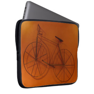 Funda Para Portátil 15" sombra de la bicicleta de la manga del