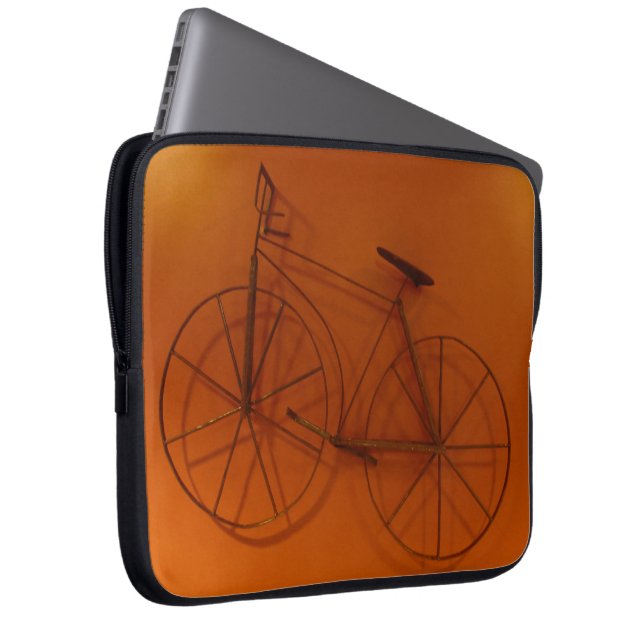 Funda Para Portátil 15" sombra de la bicicleta de la manga del (Anverso derecho)