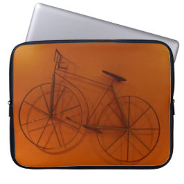Funda Para Portátil 15" sombra de la bicicleta de la manga del