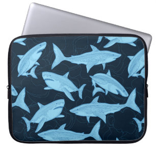 Funda para portátil 15" Tiburones