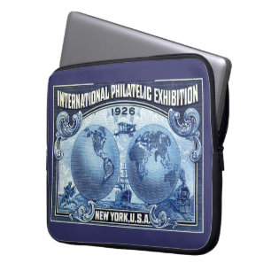 Funda Para Portátil 1926 International Philatelic Expo Nueva York